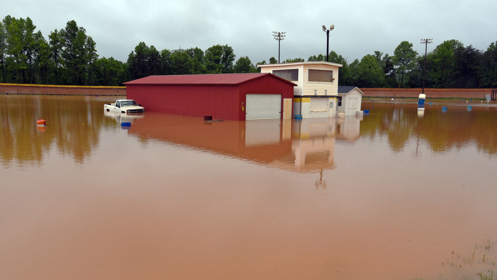 311 Speedway flooded